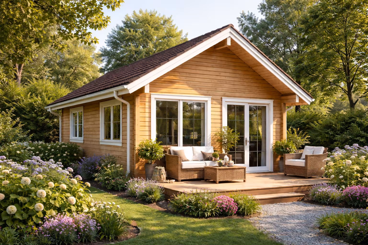 Пластиковые окна на дачу